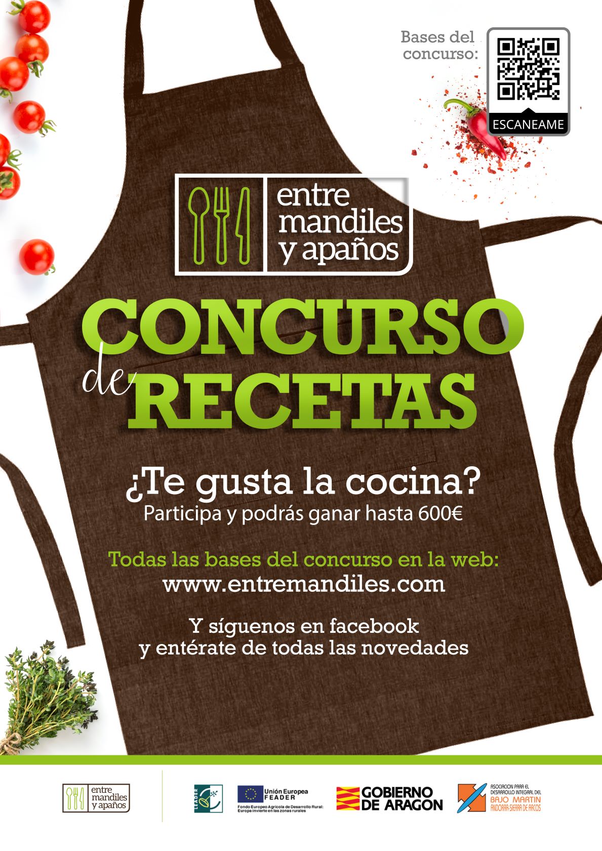 Entre mandiles y apaños” lanza un concurso de recetas para poner en valor  los productos locales de Andorra-Sierra de Arcos - Ariño Balneario